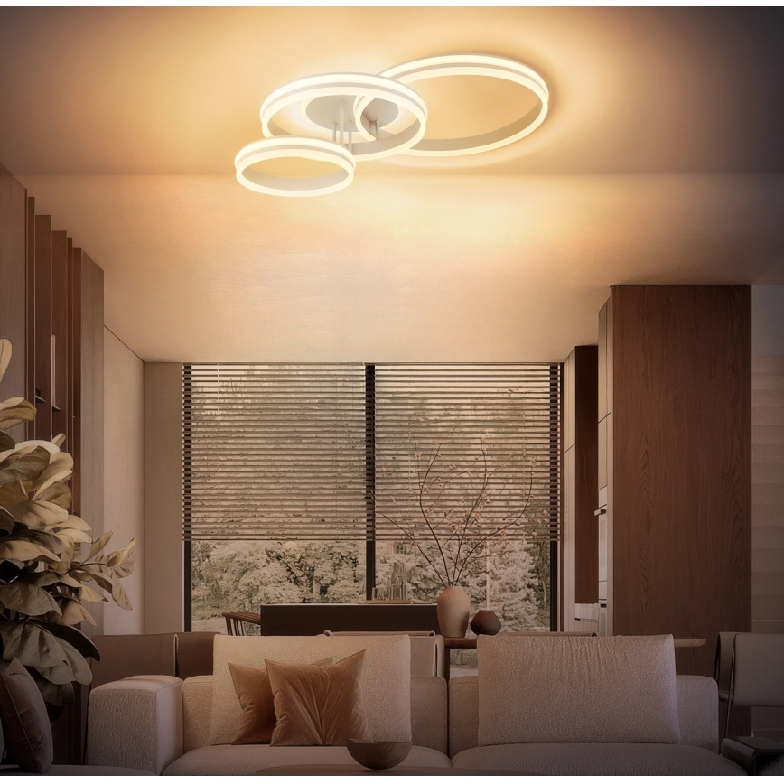 Globo - Candeeiro de tecto LED dimerizável LED/72W/230V 3000K 79,5x50 cm