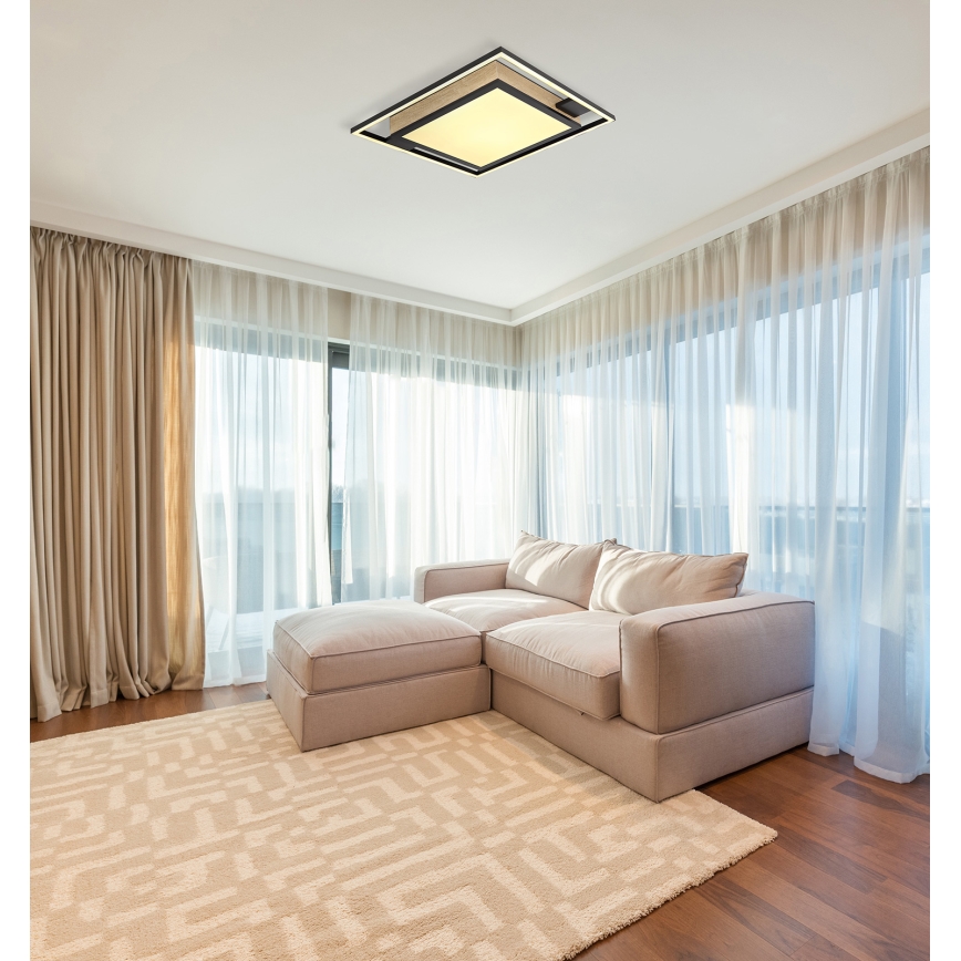 Globo - Iluminação de teto LED com regulação LED/40W/230V 2700-6500K + comando