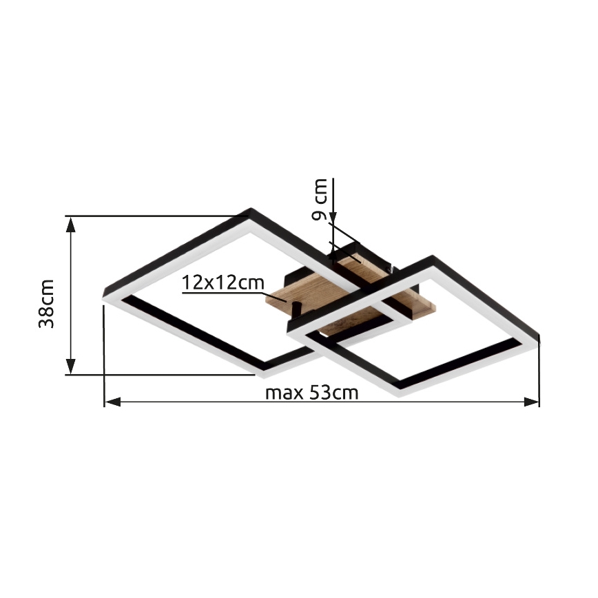 Globo - Iluminação de teto LED LED/18W/230V 3000K