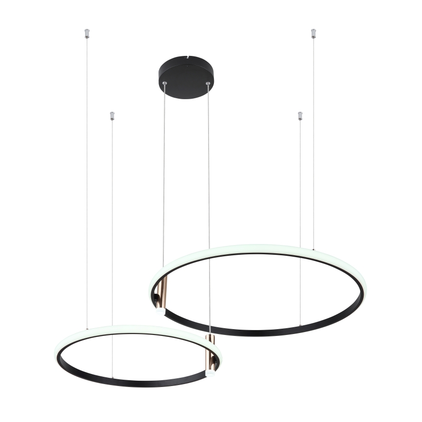 Globo - Candeeiro suspenso LED com regulação LED/55W/230V 2700-6000K preto + comando