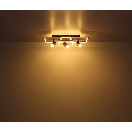 Globo - Luminária de teto LED/48W/230V + 3xGU10/5W 3000K 27x72 cm
