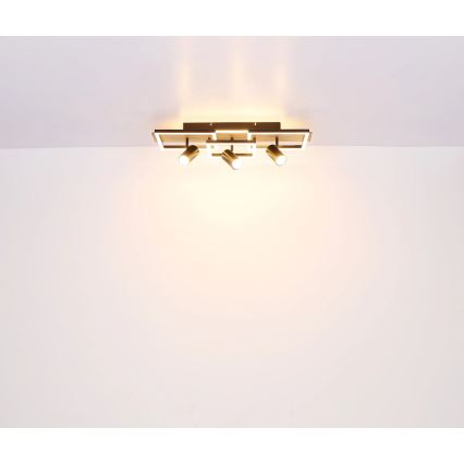 Globo - Luminária de teto LED/48W/230V + 3xGU10/5W 3000K 27x72 cm