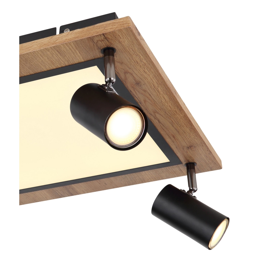 Globo - Luminária de teto LED 4xGU10/5W/230V + LED/24W/230V