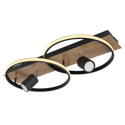 Globo - Iluminação de teto LED 2xLED/18W/230V + 2xGU10/35W/230V