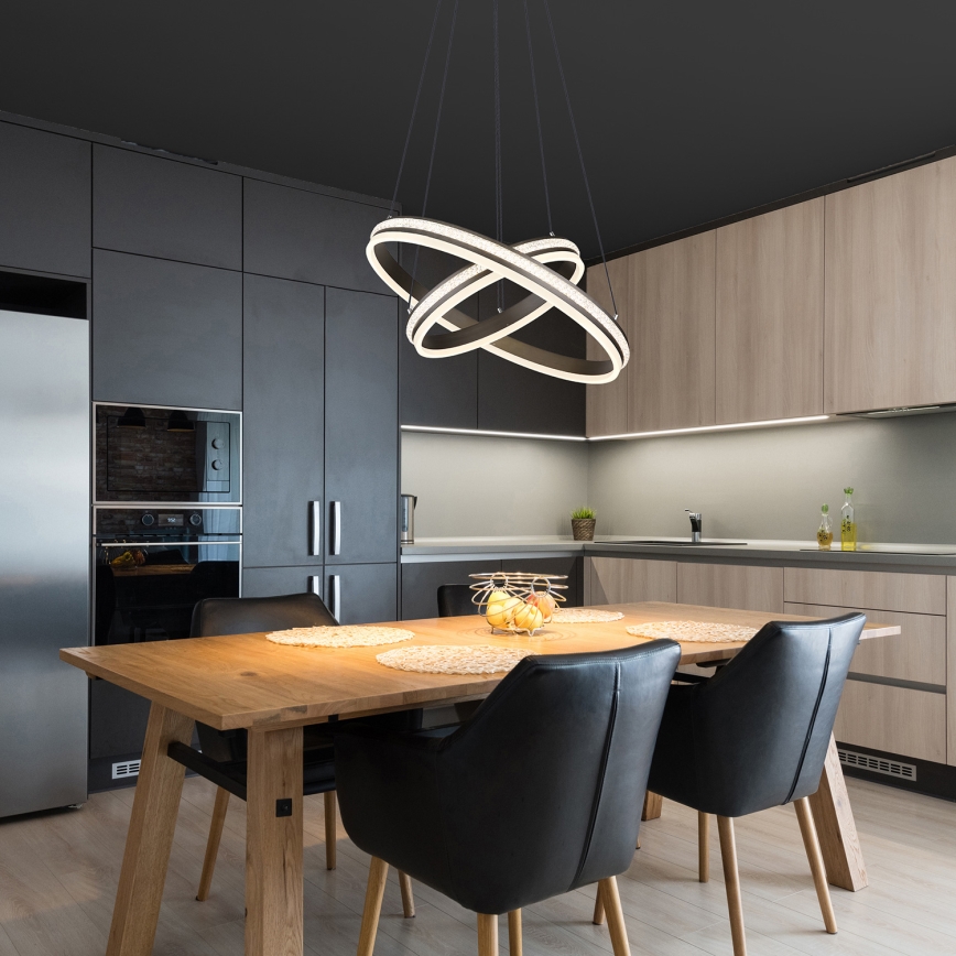 Globo - Candeeiro suspenso LED com regulação LED/60W/230V 2700K-6000K + comando