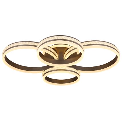 Globo - Iluminação de teto LED com regulação LED/90W/230V 2700K-6000K + comando