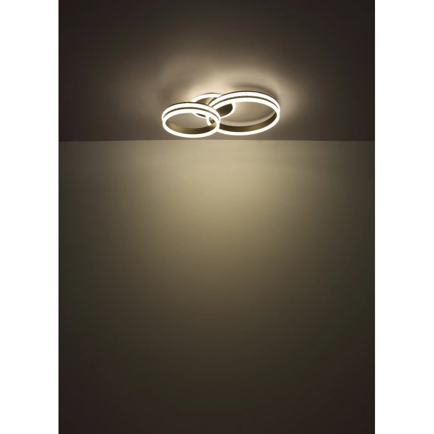 Globo - Luminária de teto LED dimerizável/50W/230V/2700-6000K/50x75 cm + controlo remoto