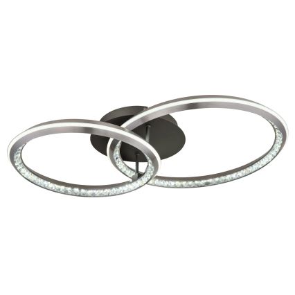 Globo - Luminária de teto LED dimerizável/50W/230V/2700-6000K/50x75 cm + controlo remoto