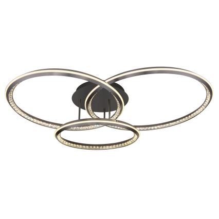 Globo - Candeeiro de teto LED dimerizável LED/72W/230V 2700-6000K 109,5x80,5 cm + comando remoto