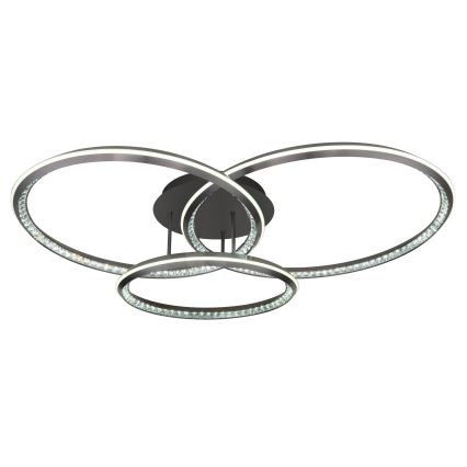 Globo - Luminária de teto LED regulável LED/72W/230V 2700-6000K 50x75 cm + comando remoto