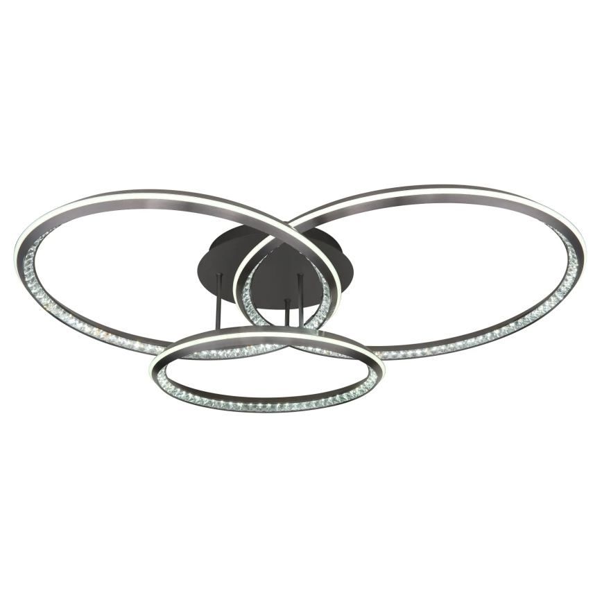 Globo - Luminária de teto LED regulável LED/72W/230V 2700-6000K 50x75 cm + comando remoto