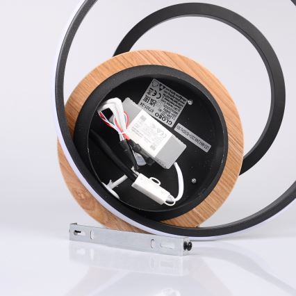 Globo - Iluminação de teto LED LED/24W/230V preto