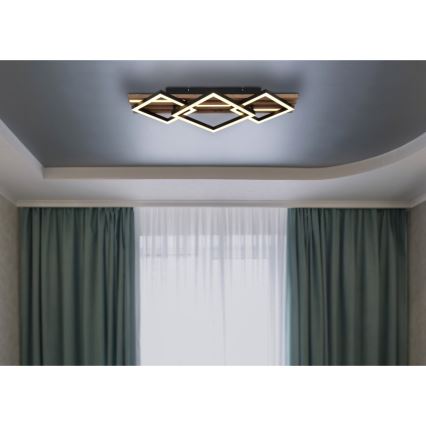 Globo - Plafon LED LED/24W/230V + LED/8W 3000K 31x61cm