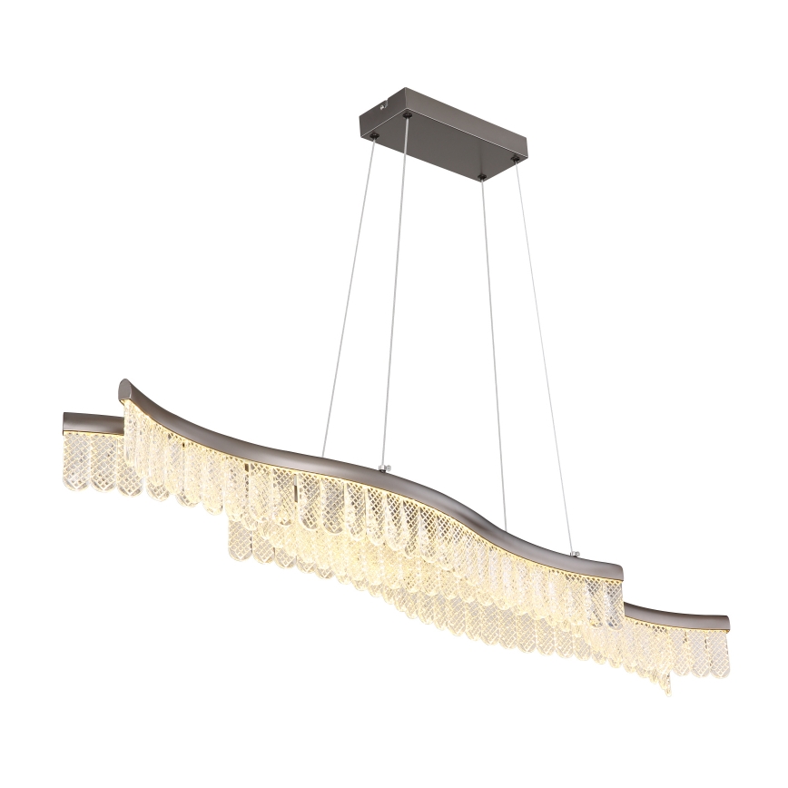 Globo - Candeeiro suspenso LED LED/35W/230V 3200K cromado mate