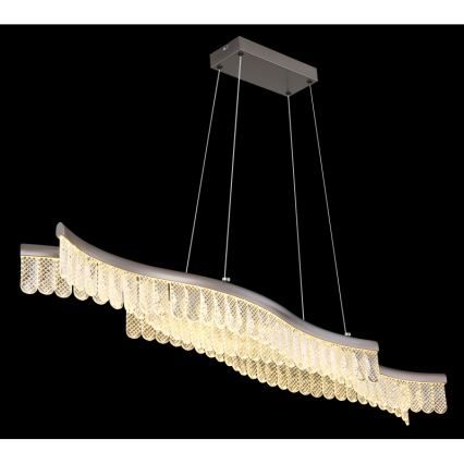 Globo - Candeeiro suspenso LED LED/35W/230V 3200K cromado mate