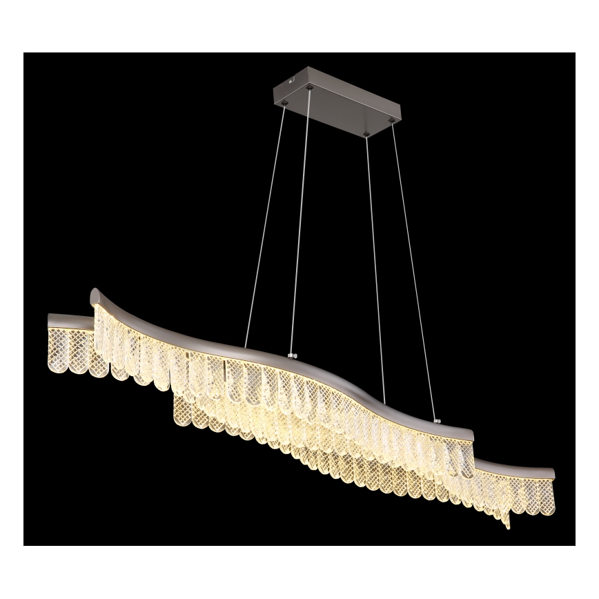 Globo - Candeeiro suspenso LED LED/35W/230V 3200K cromado mate