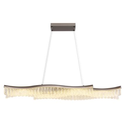 Globo - Candeeiro suspenso LED LED/35W/230V 3200K cromado mate