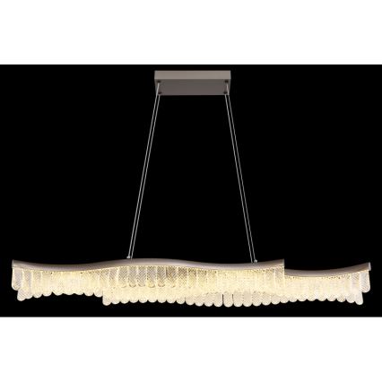 Globo - Candeeiro suspenso LED LED/35W/230V 3200K cromado mate