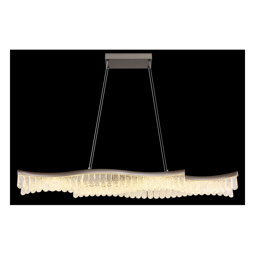 Globo - Candeeiro suspenso LED LED/35W/230V 3200K cromado mate