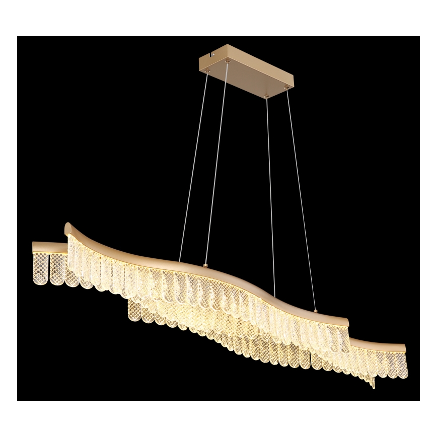 Globo - Candeeiro suspenso LED LED/35W/230V 3200K dourado