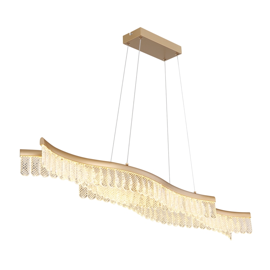 Globo - Candeeiro suspenso LED LED/35W/230V 3200K dourado