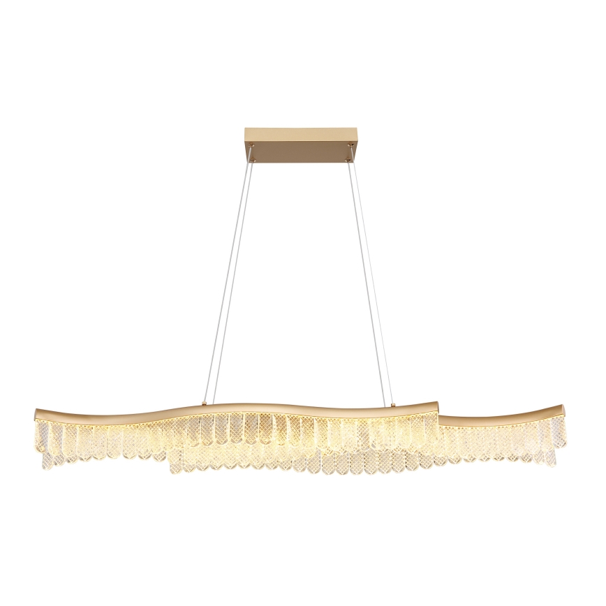 Globo - Candeeiro suspenso LED LED/35W/230V 3200K dourado