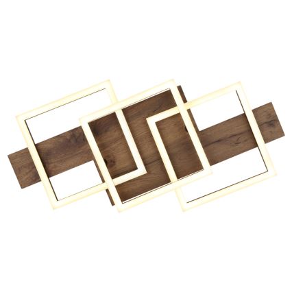 Globo - Iluminação de teto LED LED/24W/230V 3000K 33x58 cm castanho/preto