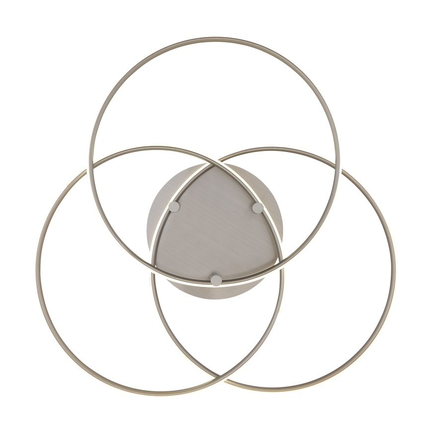 Globo - Iluminação de teto LED LED/40W/230V 4000K diâmetro 45,6 cm cromado mate