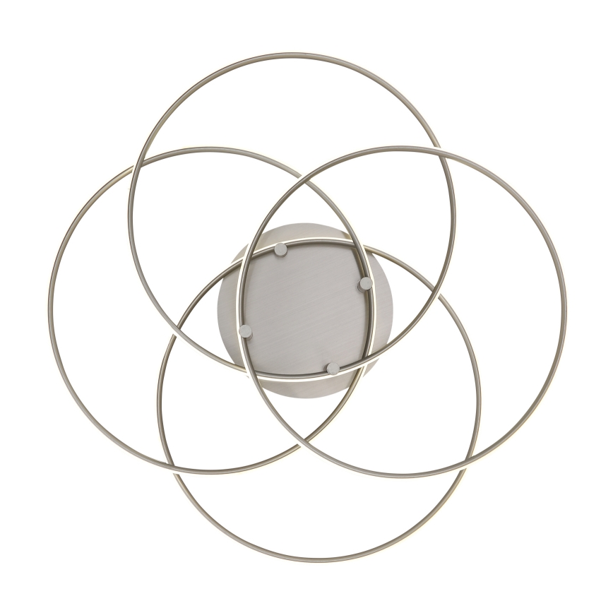 Globo - Iluminação de teto LED LED/55W/230V 4000K diâmetro 51,5 cm cromado mate