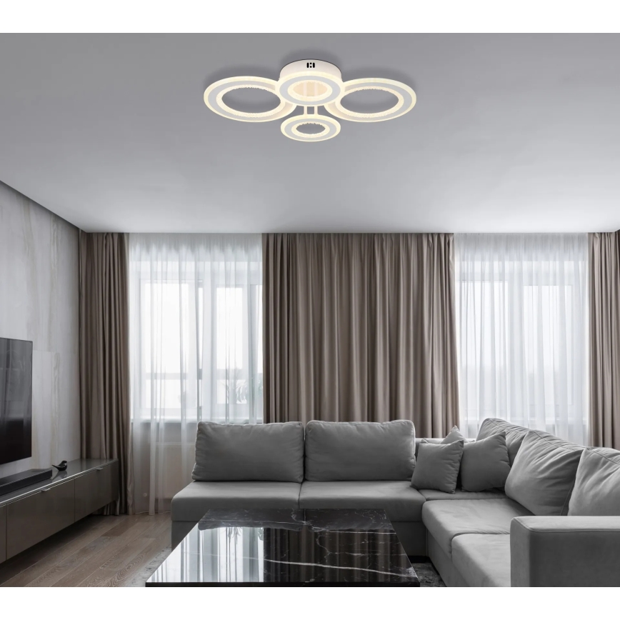Globo - Luminária de teto LED/54W/230V 3000/4200/6000K 59x42 cm