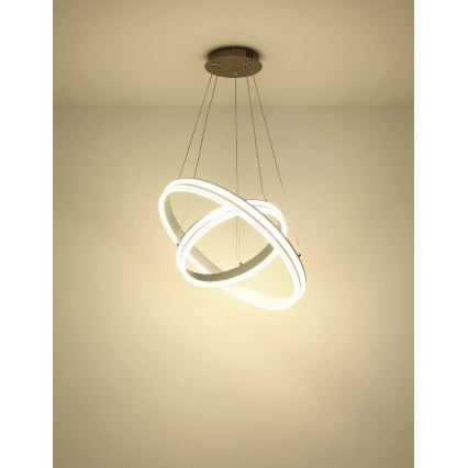 Globo - Lustre LED dimerizável em cabo LED/60W/230V 2700-6000K + controlo remoto