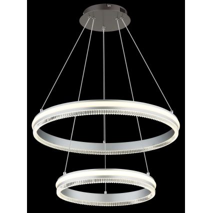 Globo - Lustre LED dimerizável em cabo LED/60W/230V 2700-6000K + controlo remoto