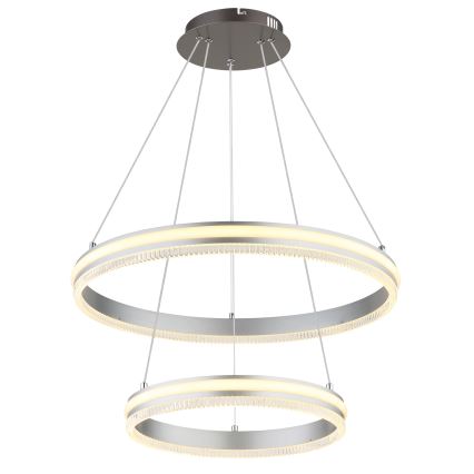Globo - Lustre LED dimerizável em cabo LED/60W/230V 2700-6000K + controlo remoto