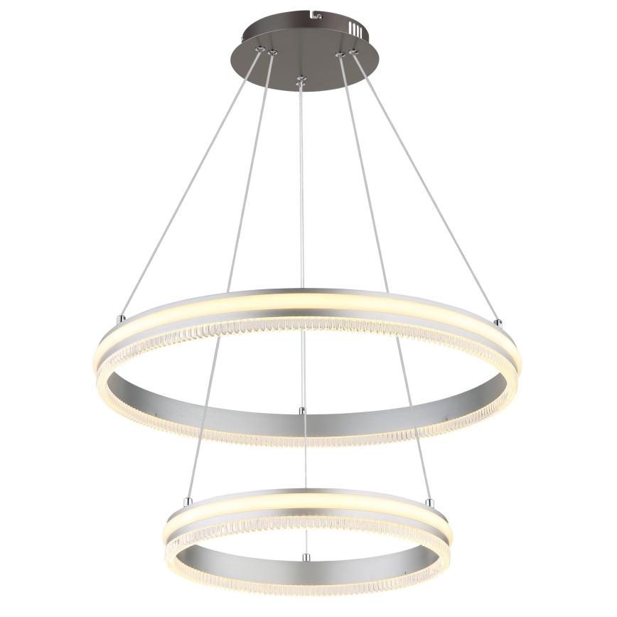 Globo - Lustre LED dimerizável em cabo LED/60W/230V 2700-6000K + controlo remoto