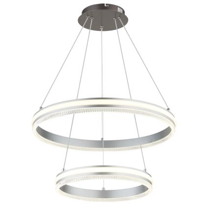 Globo - Lustre LED dimerizável em cabo LED/60W/230V 2700-6000K + controlo remoto