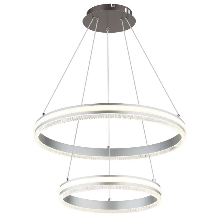 Globo - Lustre LED dimerizável em cabo LED/60W/230V 2700-6000K + controlo remoto