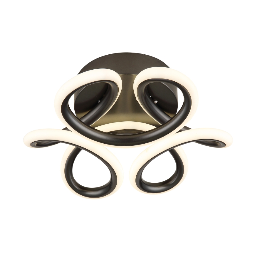 Globo - Plafon LED LED/24W/230V 2700/4000/6000K diâmetro 26 cm preto