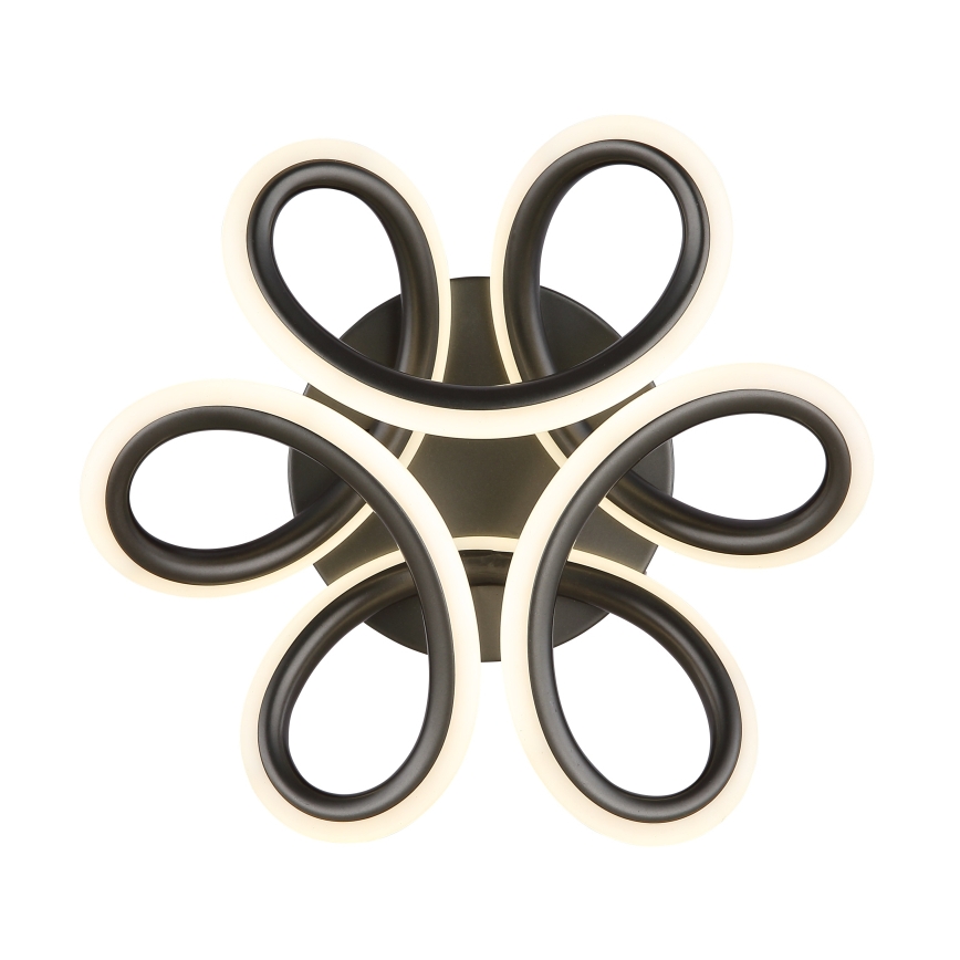 Globo - Plafon LED LED/24W/230V 2700/4000/6000K diâmetro 26 cm preto