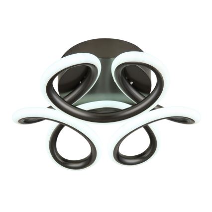 Globo - Plafon LED LED/24W/230V 2700/4000/6000K diâmetro 26 cm preto