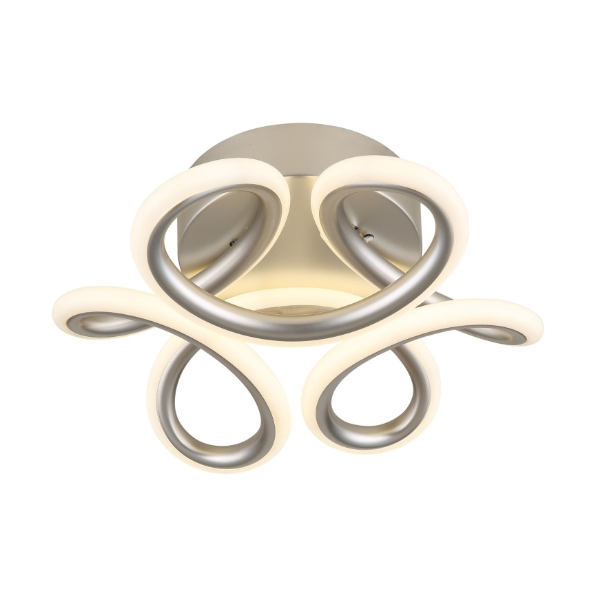 Globo - Plafon LED LED/24W/230V 2700/4000/6000K diâmetro 26 cm cromo fosco