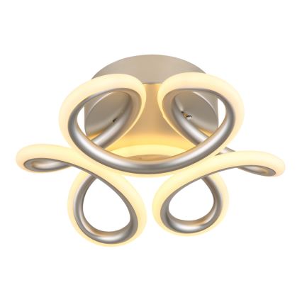 Globo - Plafon LED LED/24W/230V 2700/4000/6000K diâmetro 26 cm cromo fosco