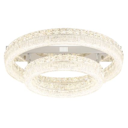 Globo - Candeeiro de tecto LED dimerizável LED/60W/230V 2700-6000K transparente + controlo remoto