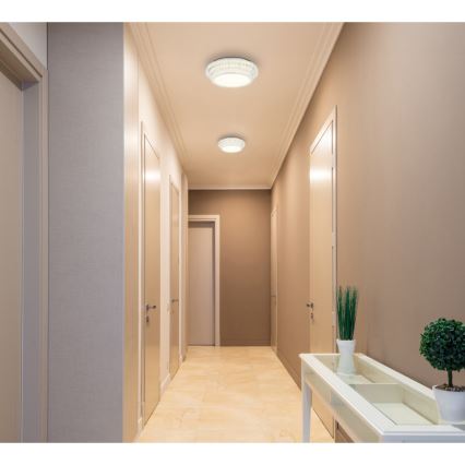 Globo - Candeeiro de teto dimerizável LED/58W/230V 2700-6000K Ø 60 cm branco + controlo remoto