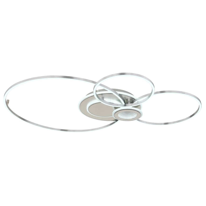Globo - Candeeiro de teto LED dimerizável LED/36W/230V 2700-6500K prata + comando remoto