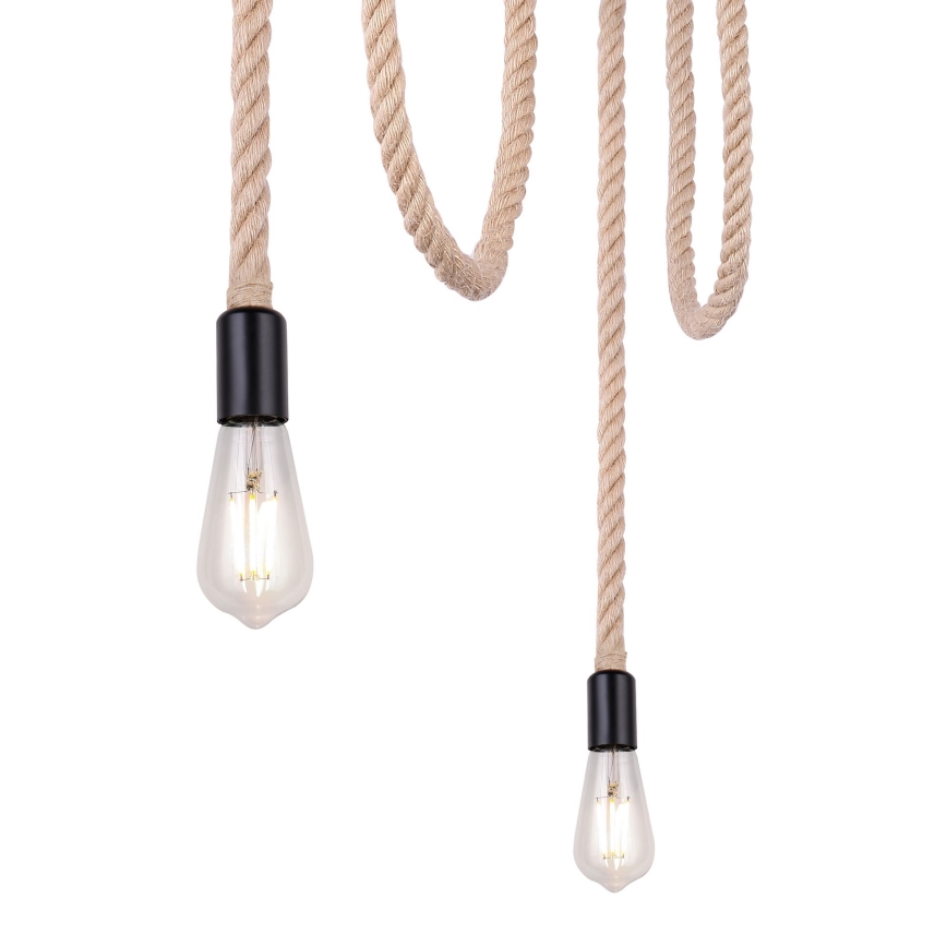 Globo - Candeeiro suspenso 3xE27/60W/230V aranha