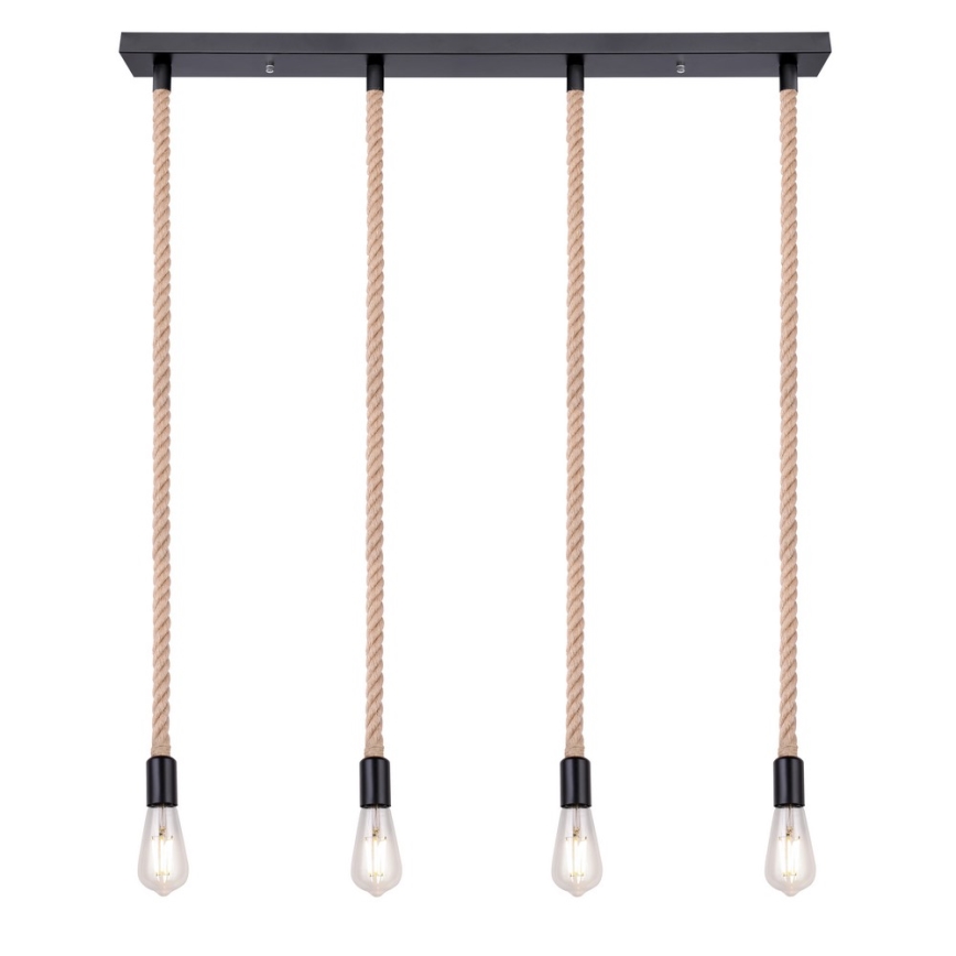 Globo - Candelabro num fio 4xE27/60W/230V