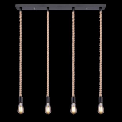 Globo - Candelabro num fio 4xE27/60W/230V