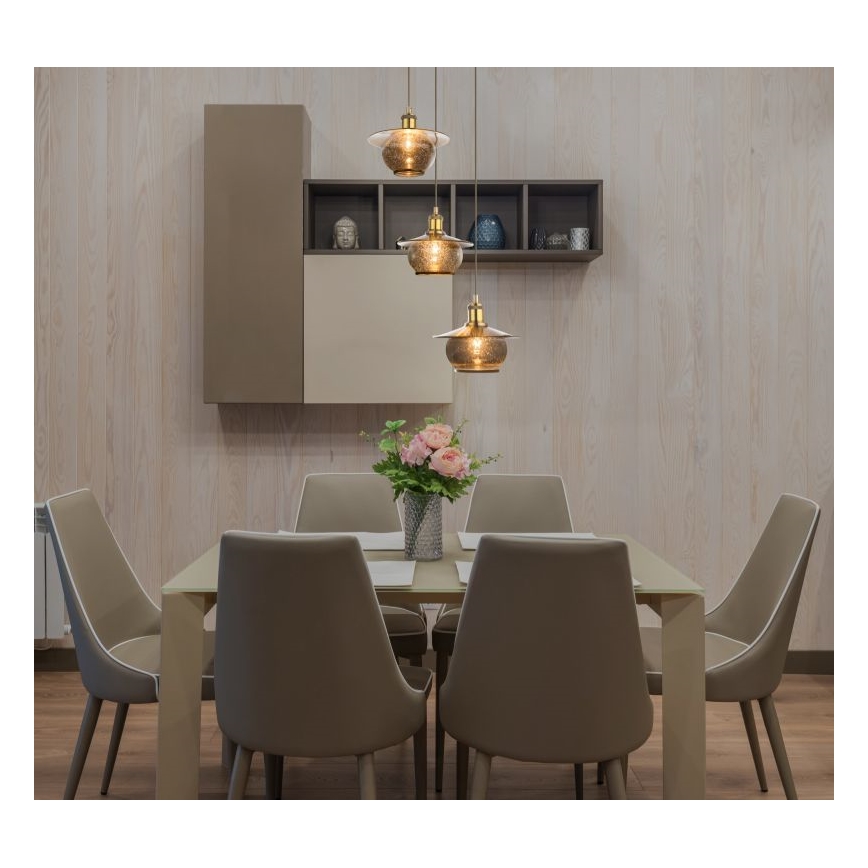 Globo - Luz pendente 3xE27/60W/230V