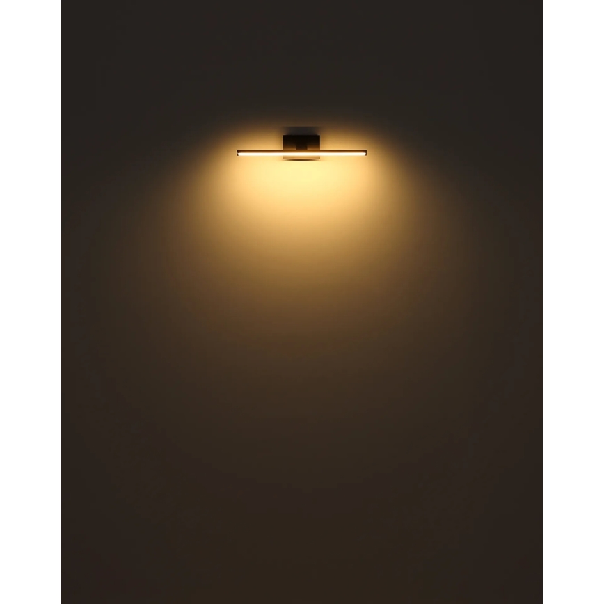 Globo - LED Luminária recarregável para quadros LED/3,5W/5V 40 cm 3600 mAh preta