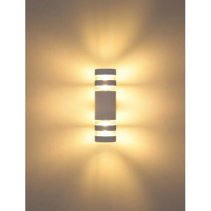 Globo - Aplique de parede 2xE27/10W/230V branco